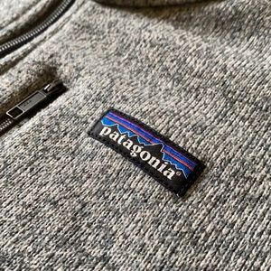 Patagonia grey pullover